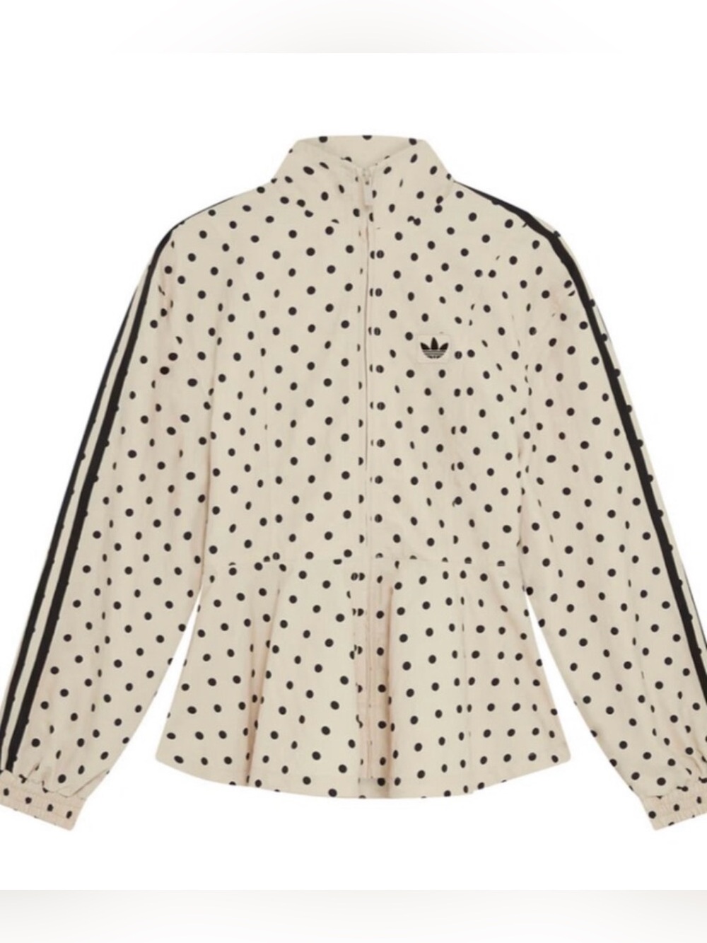 ASOS x adidas Polka Dot Track Jacket in Stone